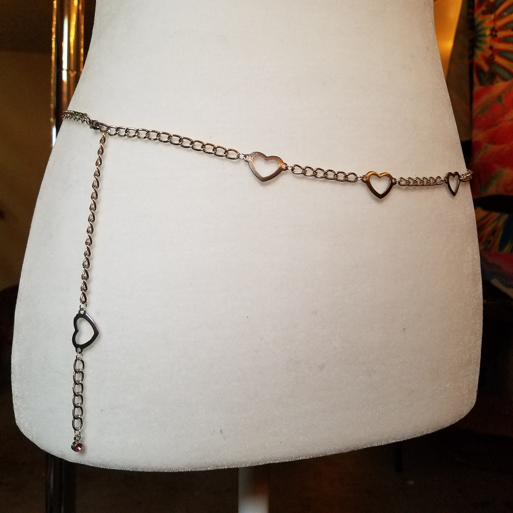 Hand made chain belt